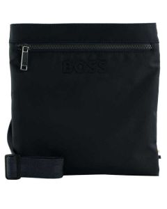 This BOSS cross body bag comes in a dark navy colour and features the BOSS logo on the front.