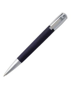 This navy ballpoint pen has been designed by Hugo Boss.