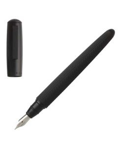 This fountain pen has been designed by hugo boss.