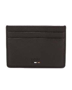 Ray 4CC Faux Leather Card Case in Brown