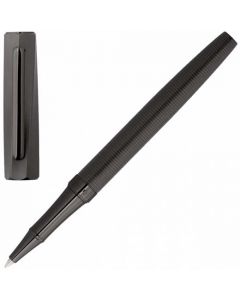 This Gun Grey Twist Rollerball Pen has been designed by Hugo Boss.