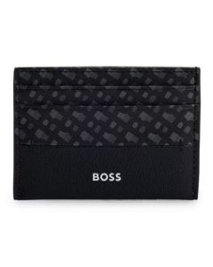 Zair Monogram Faux Leather 4CC Card Holder