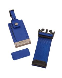 The TUMI blue accents kit.