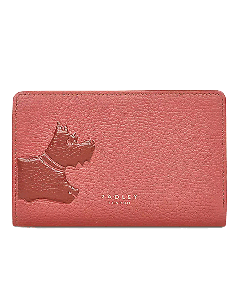 Radley Stamp Medium Bifold Purse Copper Pink