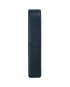 This is the Black Single Leather Pen Pouch designed by Cross.