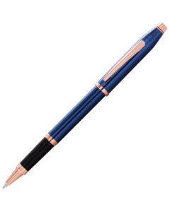 This is the Cross Translucent Lacquer Cobalt Blue Century II Rollerball Pen.