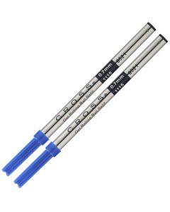 Cross Pack of Two Selectip Gel Rollerball Refills in Blue.