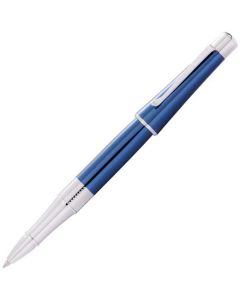 This is the Cross Cobalt Blue Beverly Rollerball Pen. 