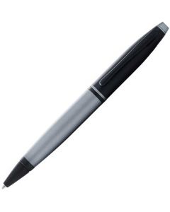 This is the Cross Matte Grey & Black Lacquer Calais Ballpoint Pen.