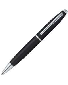 This Matt Black Lacquer Calais Ballpoint Pen was designed by Cross. 