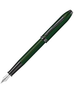 This is the Cross Matte Green Townsend Micro-Knurl Fountain Pen.