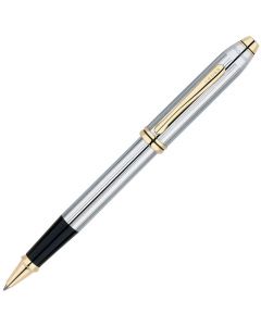 Front view of the Townsend Medalist rollerball pen by Cross.