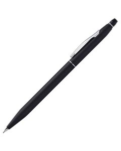 This Cross Click Matte Black Mechanical Pencil 0.5mm has polished chrome trims to contrast the black exterior.