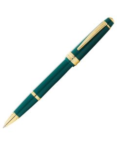 This Cross Bailey Light Rollerball Pen Dark Green with Gold Trim makes a lovely gift for anyone who loves to write and comes in a Cross presentation box with a sleeve.