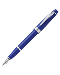This Cross Bailey Light Blue Fountain Pen is lightweight and is great for carrying with you to the office or travels.