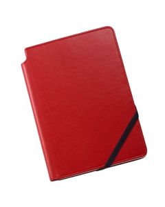 This Cross Medium Lined Crimson Leather Journal has an elastic loop to keep the notebook securely closed.