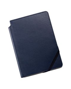 This Cross Medium Lined Midnight Blue Leather Journal has a space for you to place a pen inside so you can keep it safe when travelling or commuting to work etc.