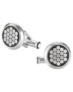 This pair of Montblanc cufflinks are part of their Urban Spirit collection.