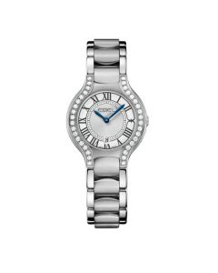 Ebel Ladies Beluga Steel Watch with Diamonds.