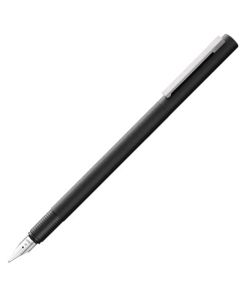 LAMY matt black fountain pen cp 1 with silver clip.