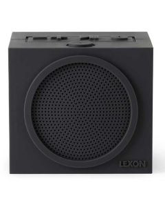 This dark grey silicone speaker has been created by Lexon for their Tykho collection.