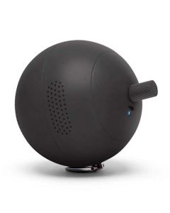 This black plastic speaker has been designed by Lexon for their Balle collection.
