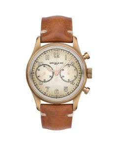 This Montblanc watch has been designed for their 1858 collection.
