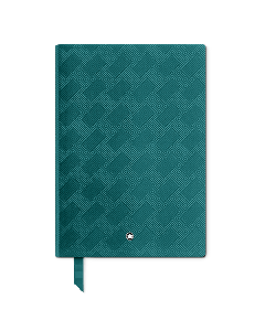 This Montblanc Fernblue Extreme 3.0 Lined Notebook #146 is from the Fine Stationery range and has a matching grosgrain ribbon as a bookmark.