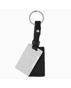 S. T. Dupont Firehead Soft Leather Black Key Ring