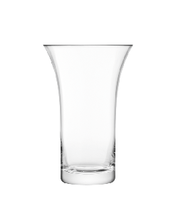 This Flower Flared Bouquet Vase, H26cm by LSA has a flared edge with thick glass. 