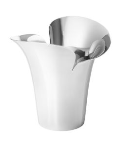 Stainless Steel Bloom Botanica Large Plant Pot designed by Georg Jensen.