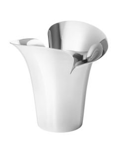 Stainless Steel Bloom Botanica Medium Plant Pot designed by Georg Jensen.