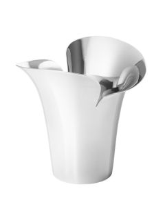 Stainless Steel Bloom Botanica Petite Plant Pot designed by Georg Jensen.