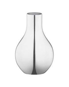 The Georg Jensen stainless steel extra small Cafu vase.