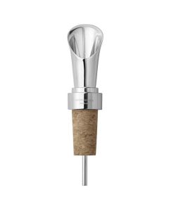 The Georg Jensen Manhattan stainless steel wine pourer.