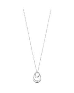This is the Georg Jensen Sterling Silver Offspring Heart Pendant. 