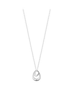 This is the Georg Jensen Sterling Silver Offspring Heart Pendant. 