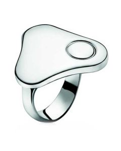 Clean and simple Sterling Silver Regitze Ring by Georg Jensen.
