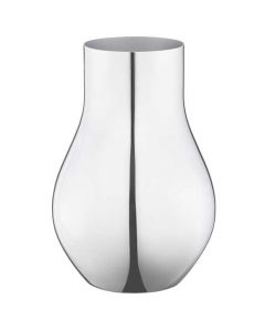 The Georg Jensen stainless steel small Cafu vase.