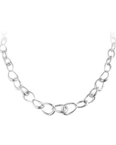 Sterling Silver Offspring Interlocked Necklace