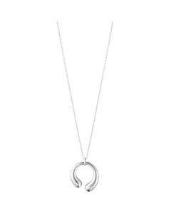 This is the Georg Jensen Sterling Silver Mercy Medium Pendant.