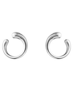 These are the Georg Jensen Sterling Silver Mercy Earrings.