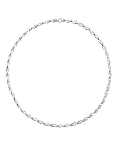 Sterling Silver Reflect Slim 45cm Chain Bracelet designed by Georg Jensen.