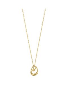 This is the Georg Jensen 18 KT. Yellow Gold Offspring Pendant. 