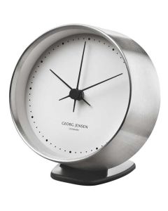 The Georg Jensen HK black clock stand.