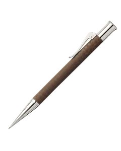 Cognac Guilloche Precious Resin Propelling Pencil.