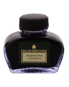 Graf von Faber-Castell Blue Fountain Pen Ink Bottle.