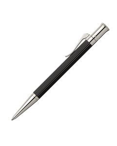 Graf von Faber-Castell Classic Classic Ebony and Platinum Plated Ballpoint Pen.