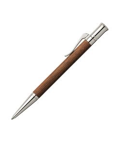 Graf von Faber-Castell Classic Pernambuco Wood and Platinum Plated Ballpoint Pen.