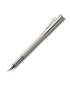 Classic Platinum-Plated Fountain Pen by Graf von Faber-Castell.